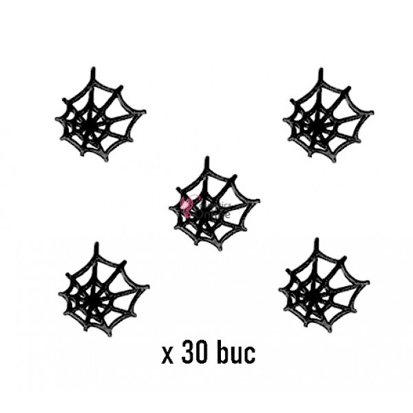 Decoratiuni 3D Metalice Aurii pentru unghii Cod 3029 Panza de paianjen
